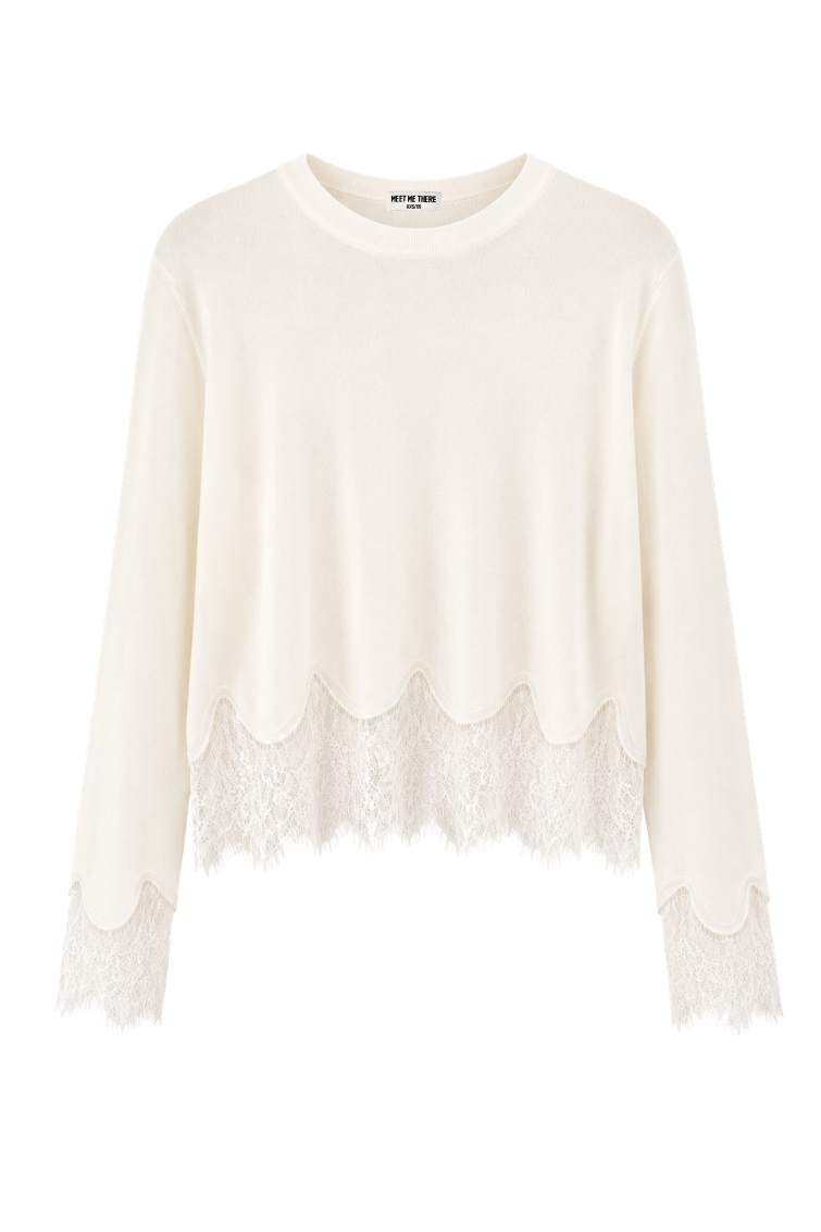 "Camille" sweater stone
