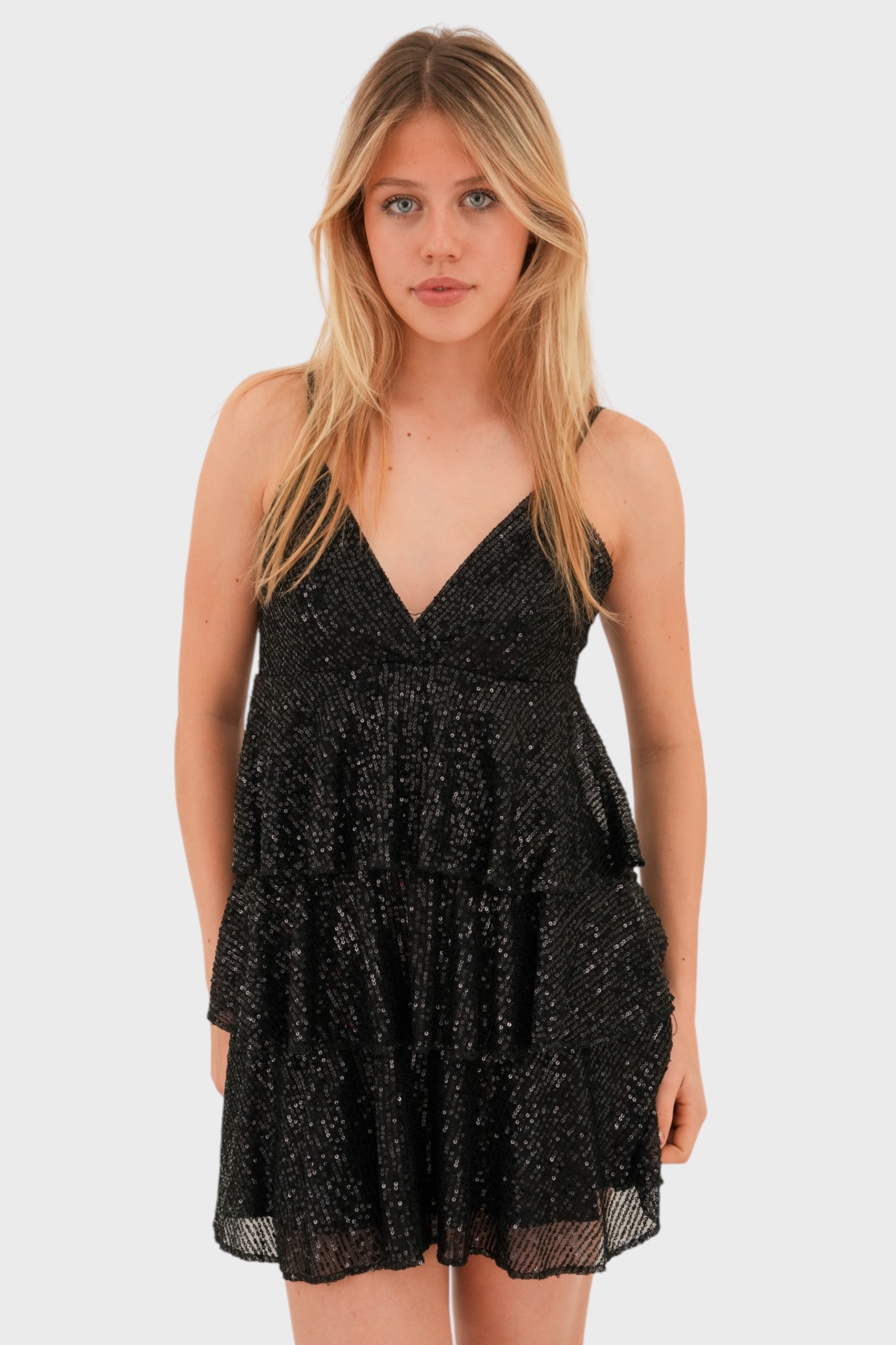 "Glimmer" dress black