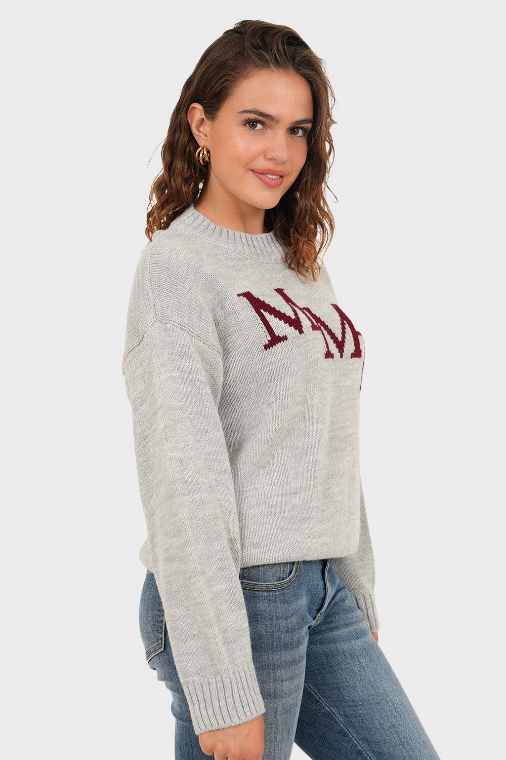"MMT" sweater grey
