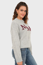 "MMT" sweater grey