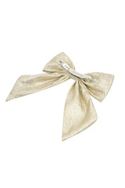 "Bow" hairclip gold