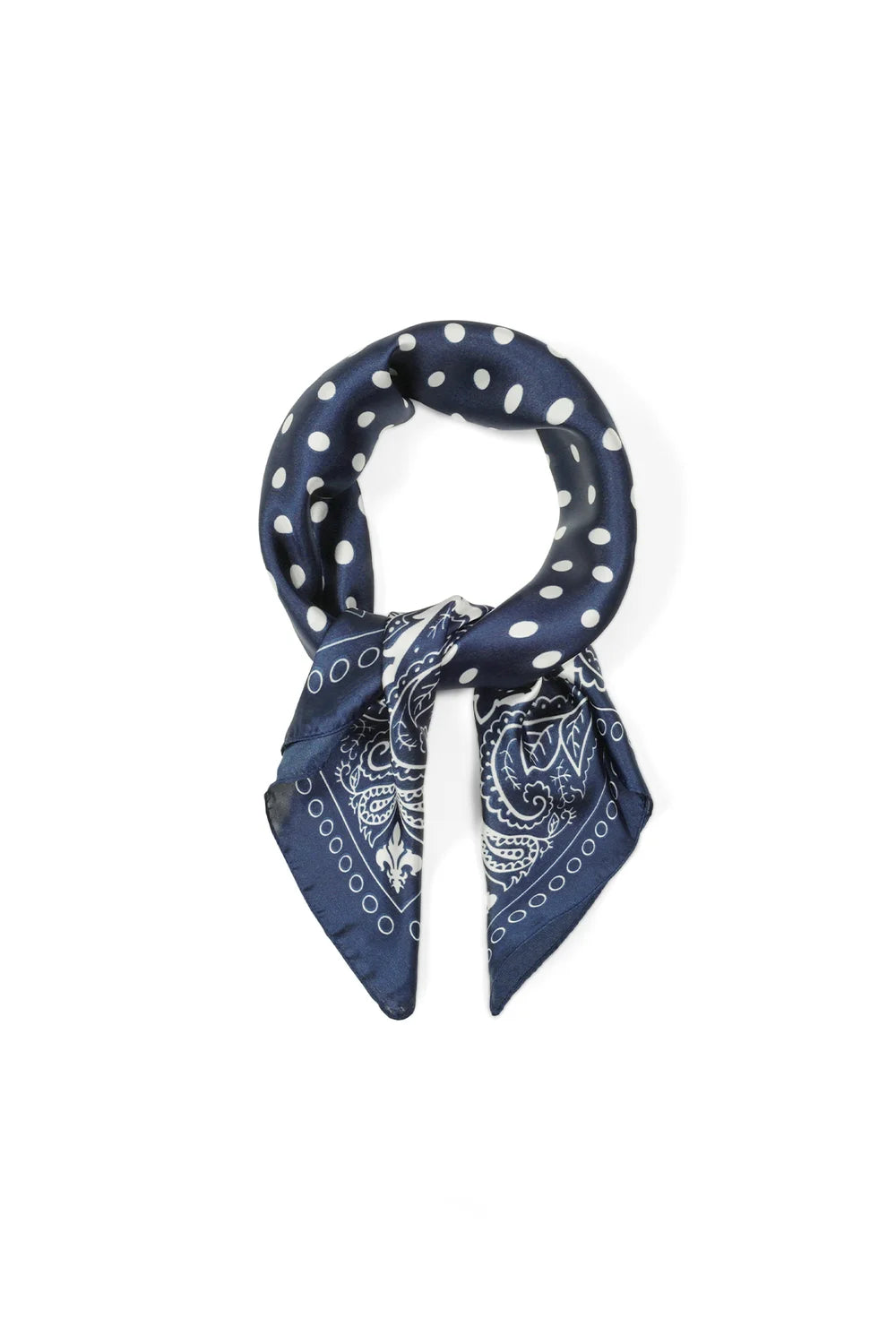 "Hazel" bandana navy
