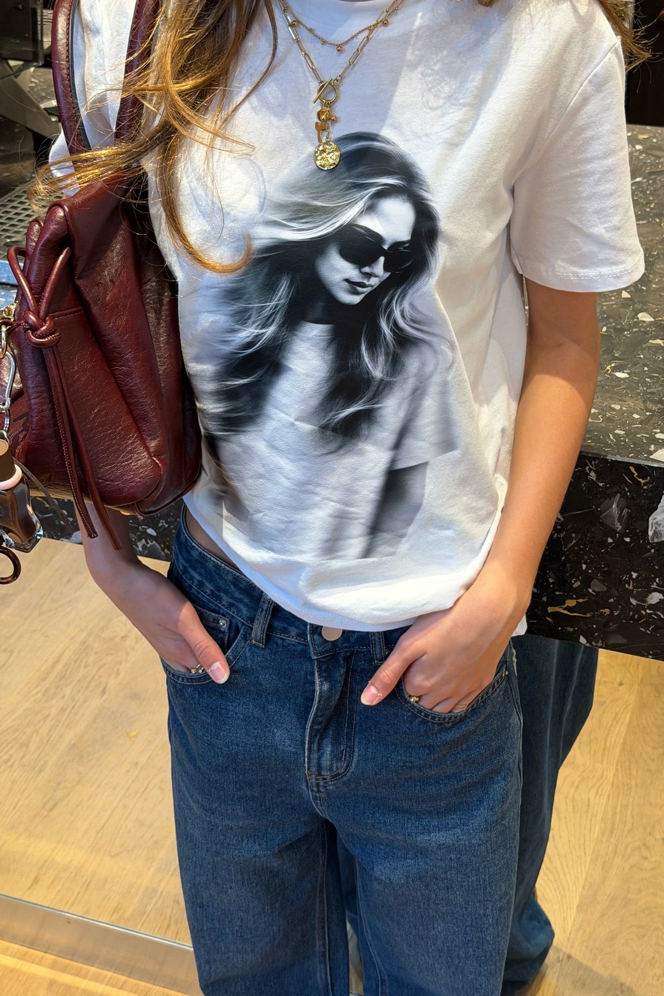 "Cathy” t-shirt white
