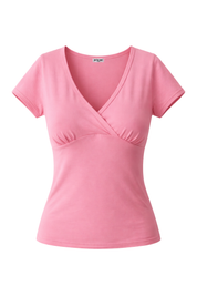"Viv" top rosa