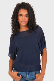 "Sky" top navy