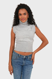 "Casual" top light grey