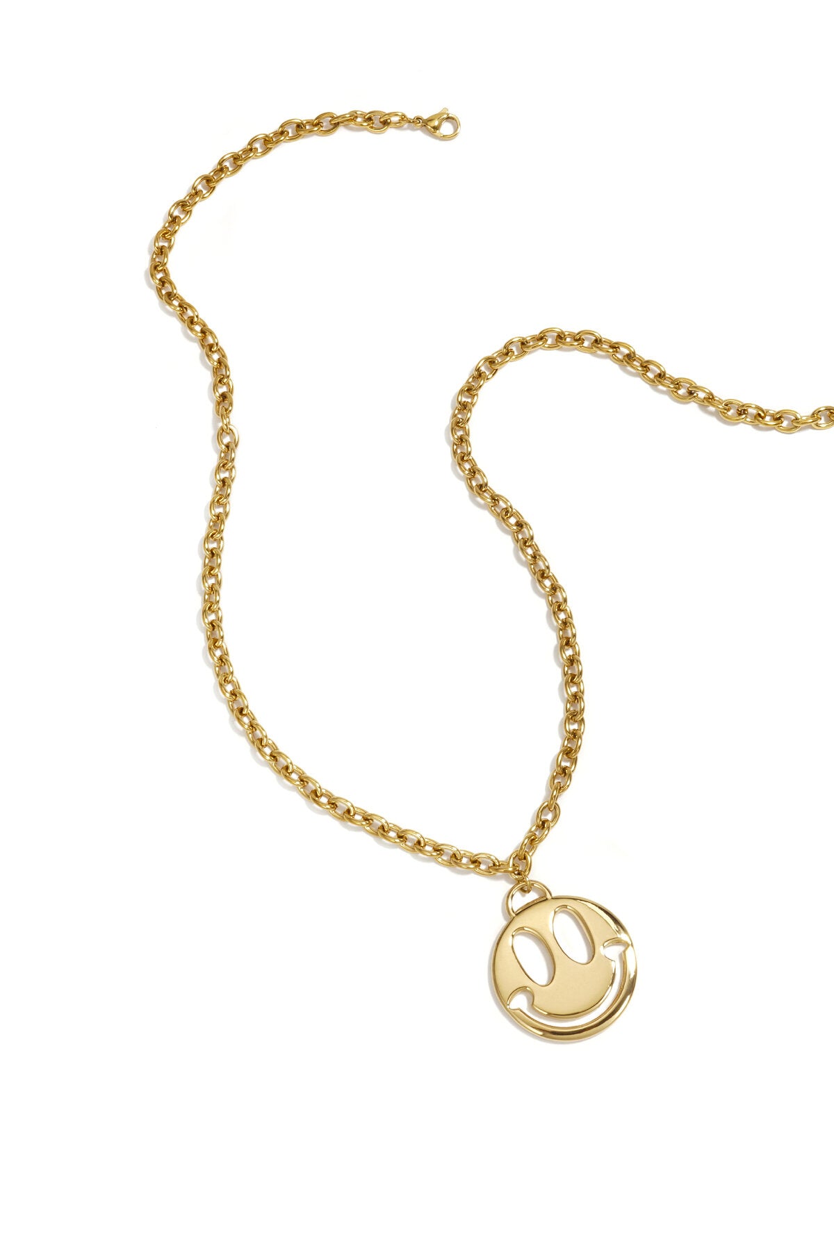 "Bold" smile necklace