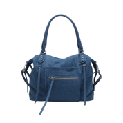 "Denim" bag light blue