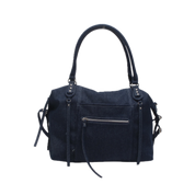 "Denim" bag navy