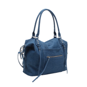 "Denim" bag light blue