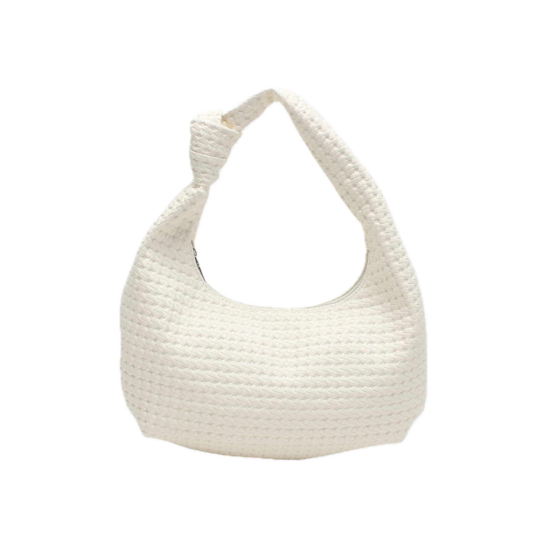 "Braided" Bag White