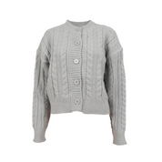 "Olivia" cardigan grey