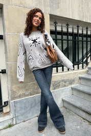 "Vera" sweater white