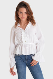 "Dream" blouse white