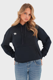 "Stargirl" hoodie navy