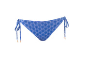 "Ocean" bundet bikini bunn blå