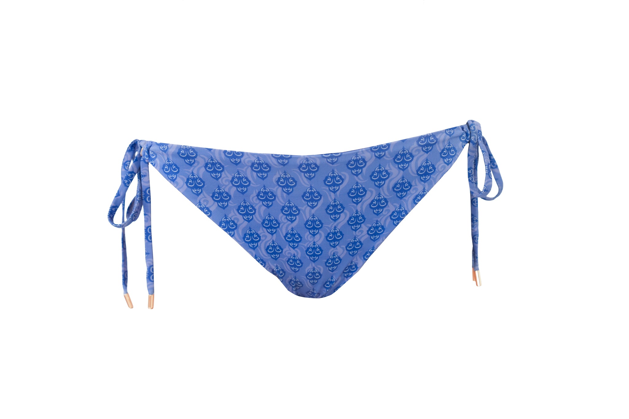 "Ocean" bundet bikini bunn blå