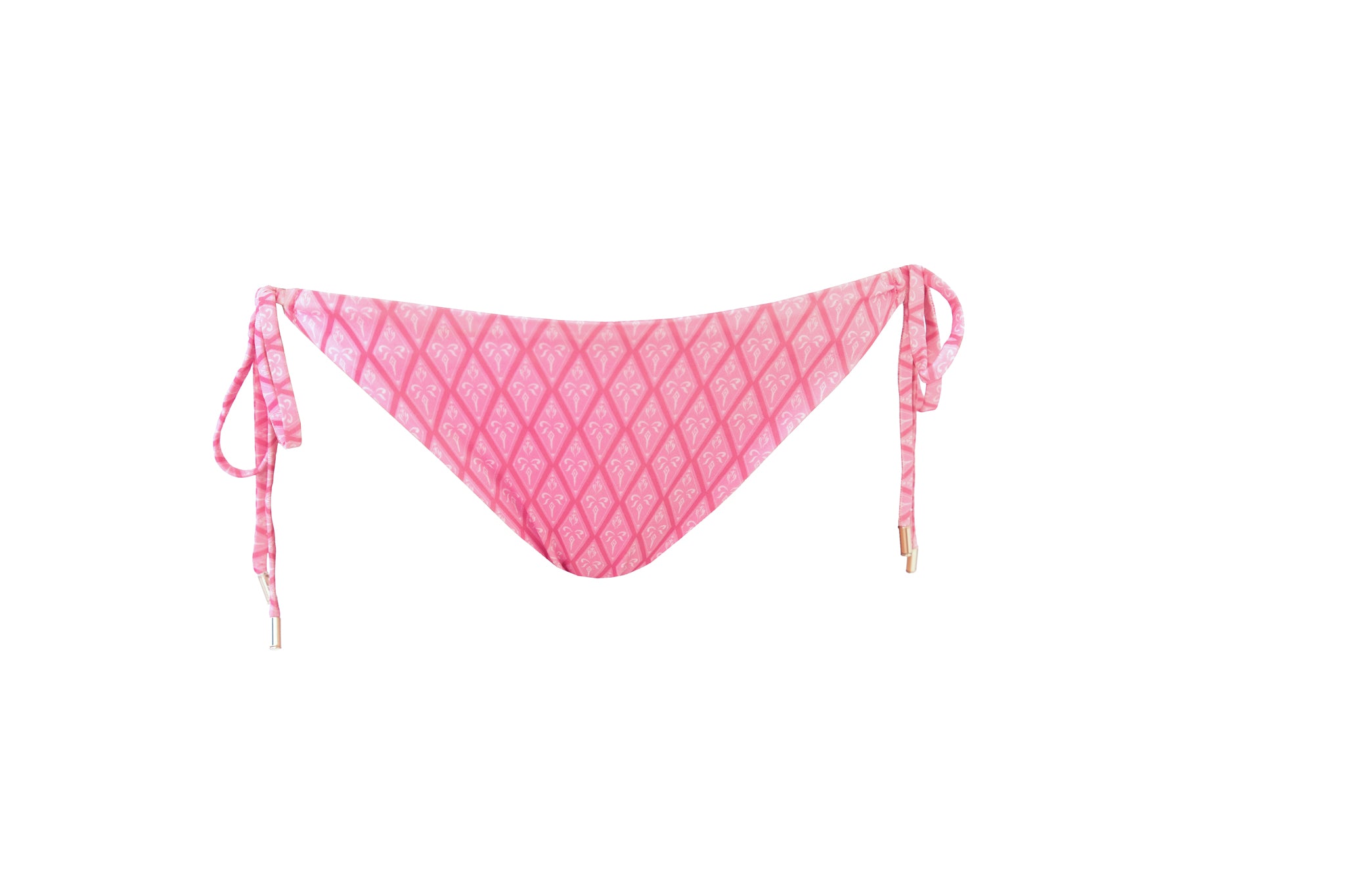 "Aruba" gebundener Bikini Bottom rosa