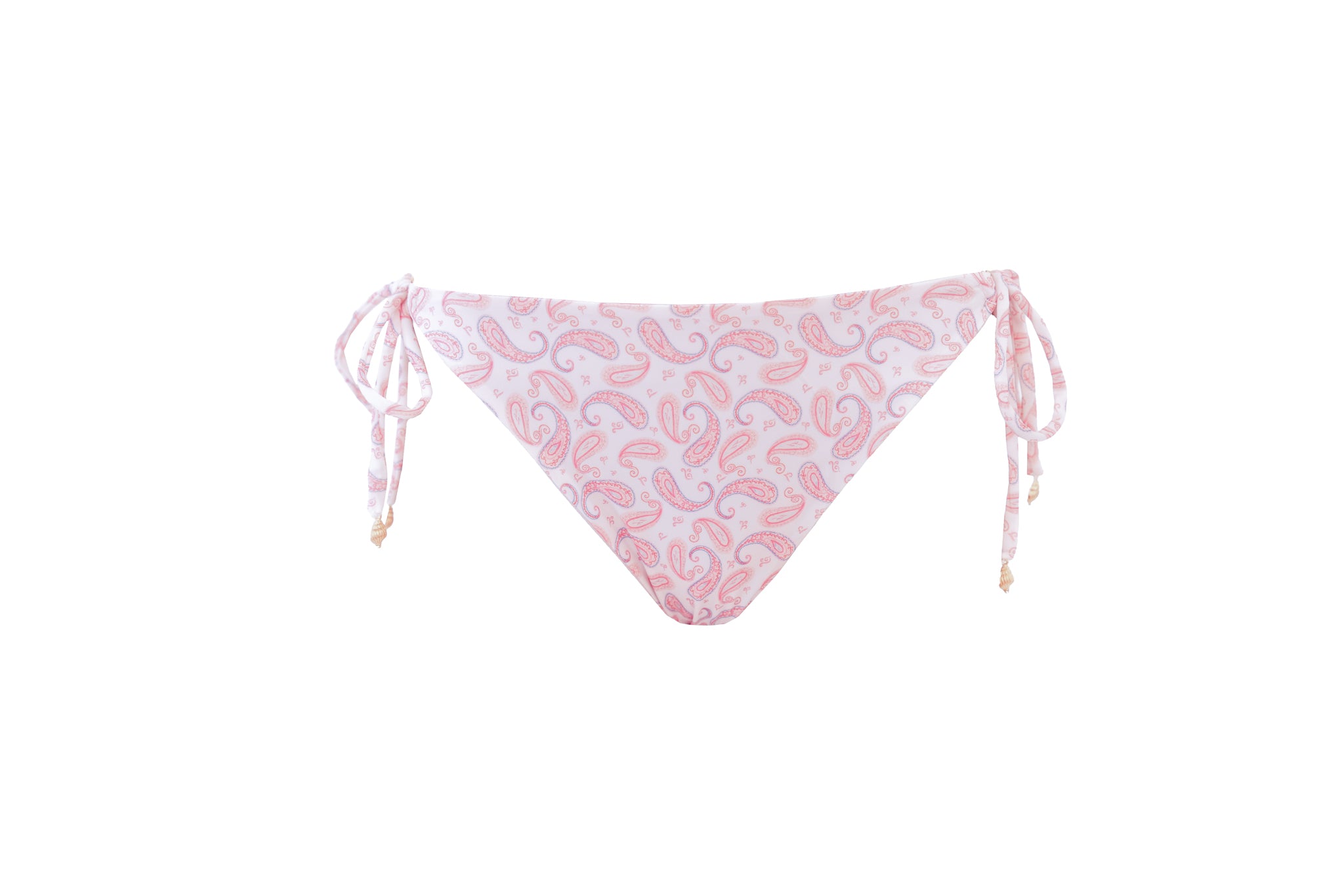 "Bloom" gebundener Bikini Bottom rosa