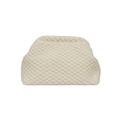 "Bonnie" clutch off white