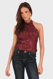 "Cosmic" top bordeaux