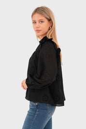 "Hope" blouse black