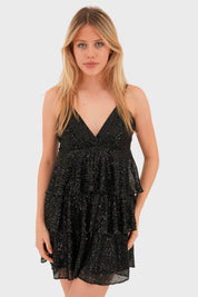 "Glimmer" dress black