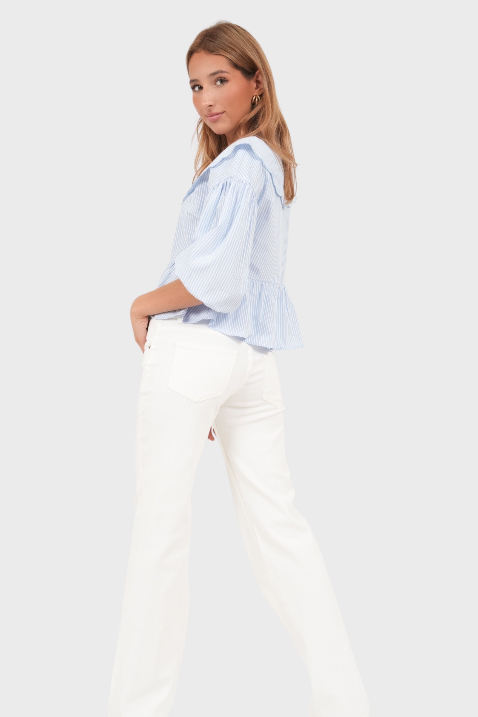 "Hazel" Jeans weiß