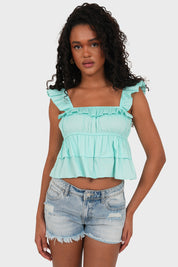"Filou" top turquoise
