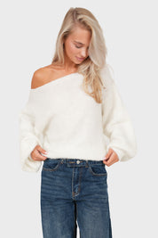 "Emmie" sweater white