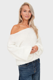 "Emmie" sweater white