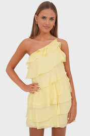 "Julie" dress yellow