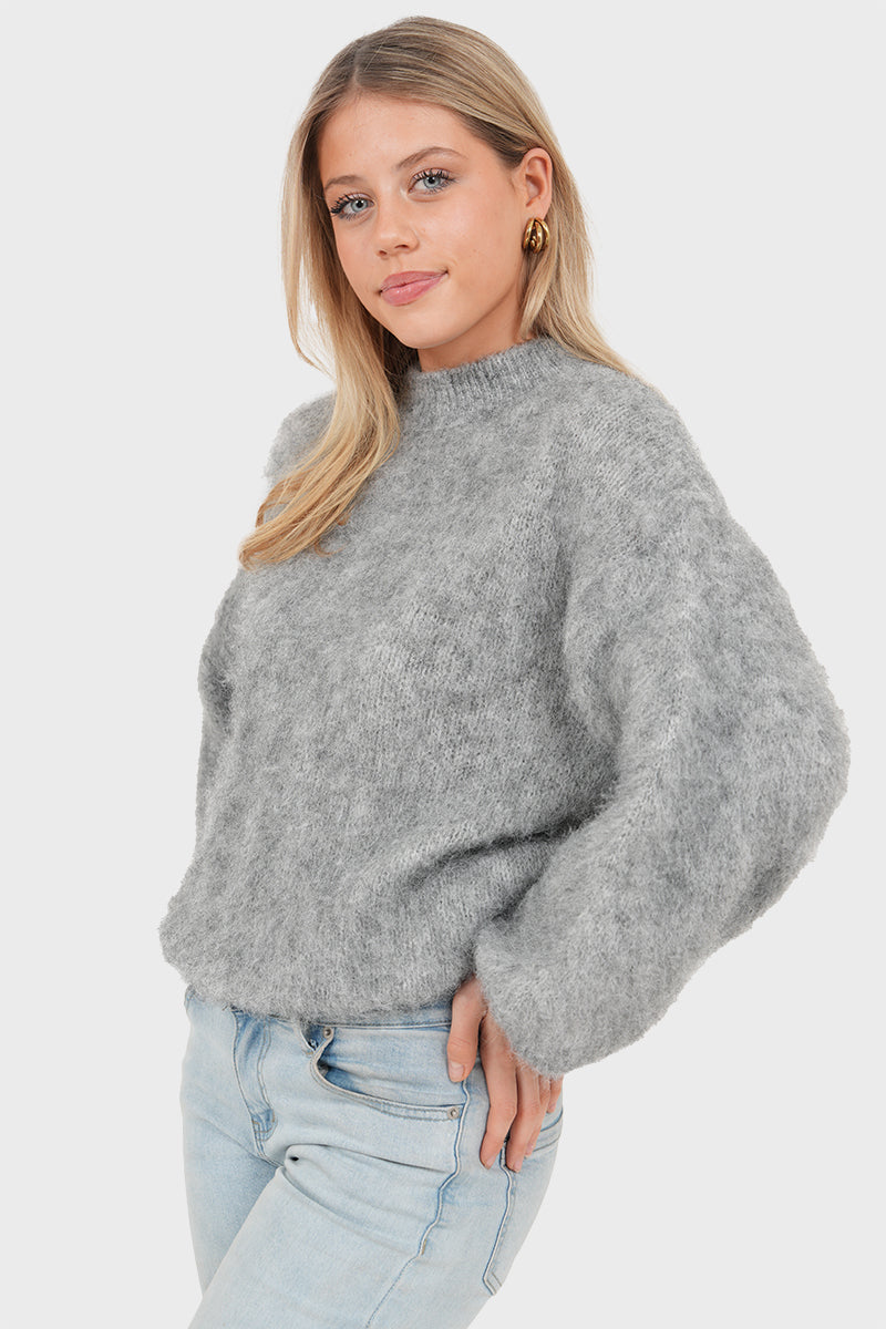 Ame Sweater Dark Grey Meet Me There ame-sweater-dark-grey-meet-me-there