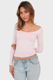 "Nola" top pink