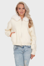 "Frida” cardigan off white