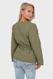 "Evy” quilted jacket khaki