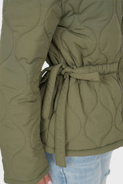 "Evy” quilted jacket khaki