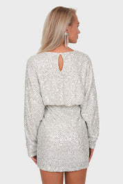 “Kylie” dress silver