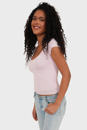 "Lola" top pink