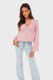 "Valerie" top pink