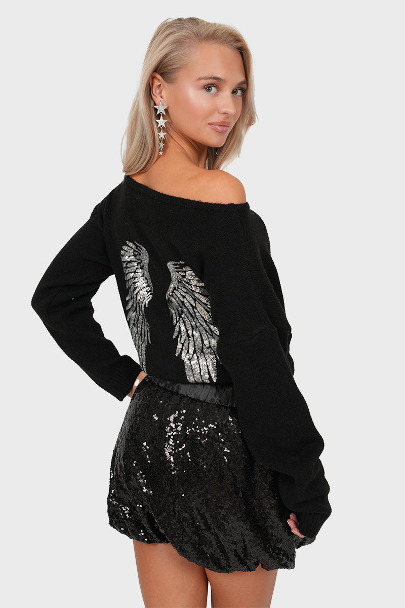 “Cassidy” skirt black