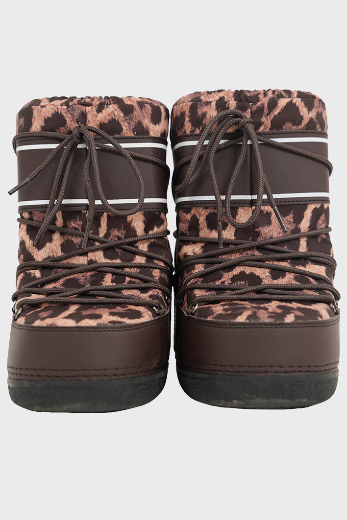 "Snowy" boots leopard (PRE ORDER)