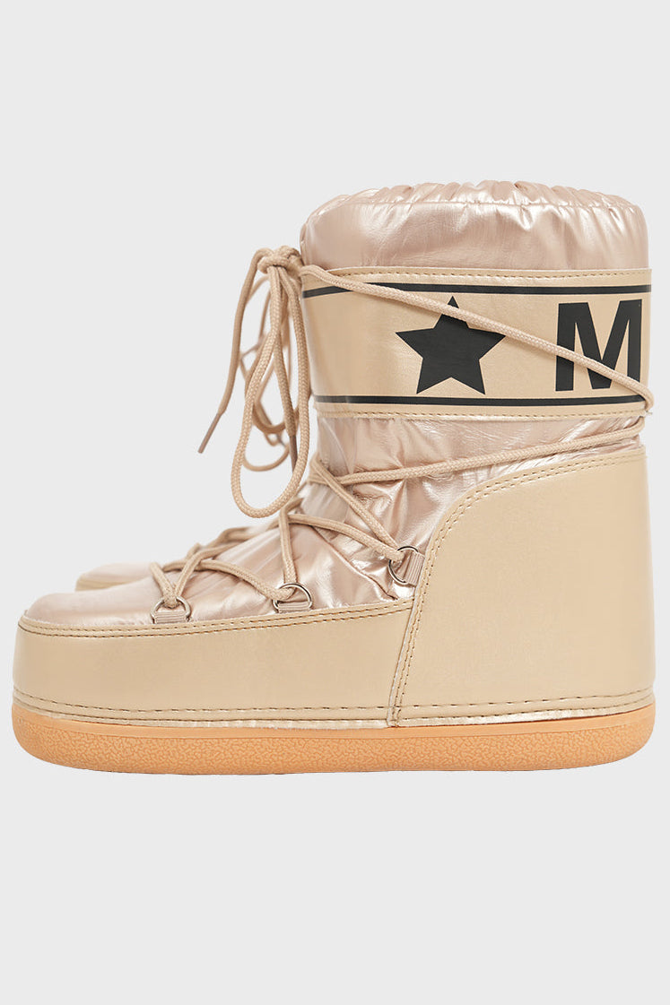 "Snowy" boots gold (PRE ORDER)