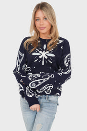 "Vera" Sweater navy
