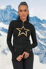 "Stargirl" ski pully black