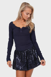 “Cassidy” skirt navy