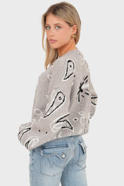 "Vera" sweater white