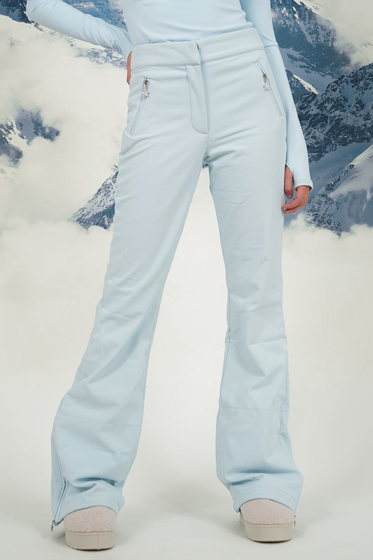 "Snowfall" ski pants light blue tall