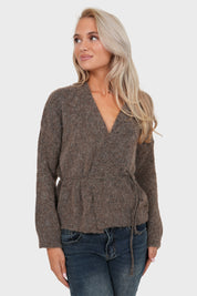 "Blaire” cardigan stone