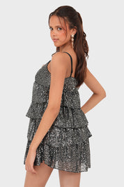 "Lush" dress silver (PRE ORDER)